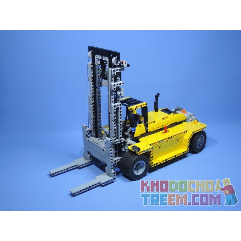 REBRICKABLE MOC-2298 2298 MOC2298 non Lego XE NÂNG HẠNG NẶNG bộ đồ chơi xếp lắp ráp ghép mô hình Technic 42009 ALTERNATE HEAVY DUTY FORKLIFT Kỹ Thuật Công Nghệ Cao Mô Hình Phương Tiện 1299 khối