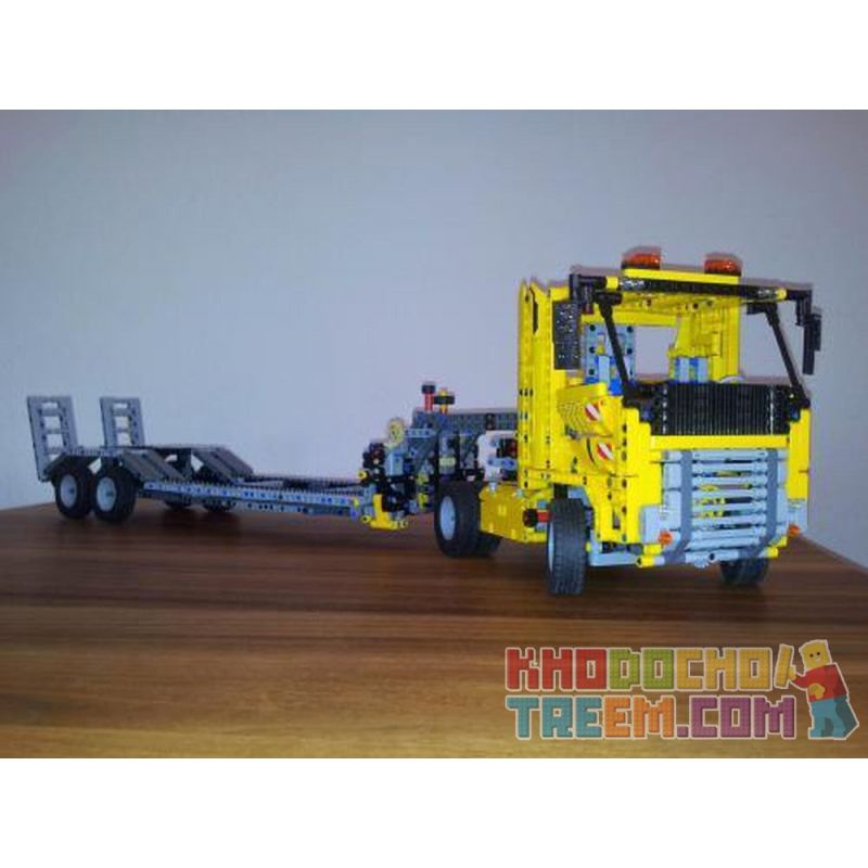 REBRICKABLE MOC-3196 3196 MOC3196 non Lego TIPPER (BỘ TẢI THẤP) bộ đồ chơi xếp lắp ráp ghép mô hình Technic 42009 C-MODEL TIEFLADER (LOW LOADER) Kỹ Thuật Công Nghệ Cao Mô Hình Phương Tiện 2024 khối