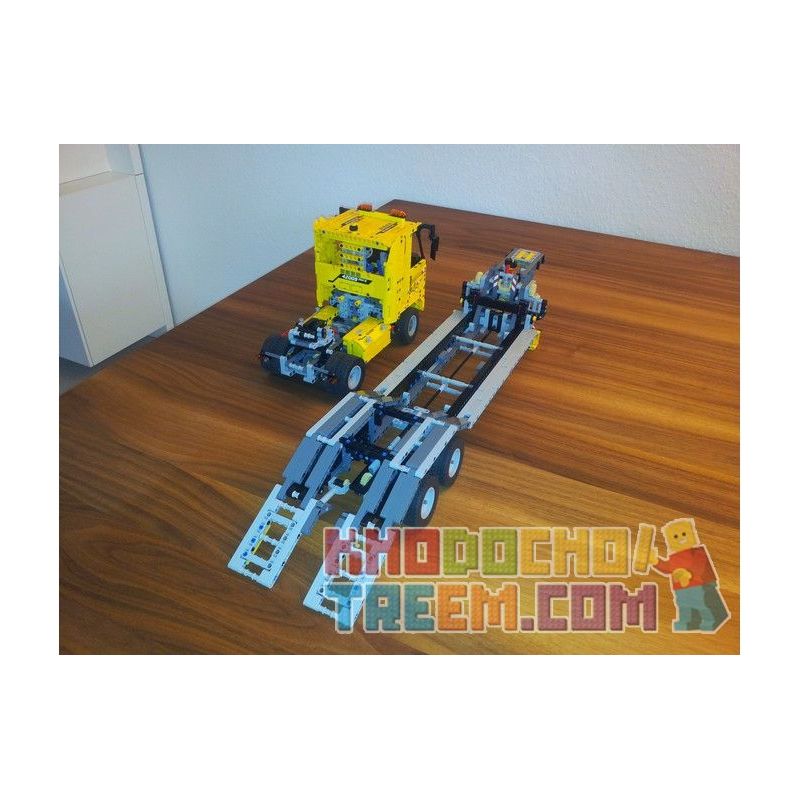 REBRICKABLE MOC-3196 3196 MOC3196 non  TIPPER (BỘ TẢI THẤP) bộ đồ chơi xếp lắp ráp ghép mô hình  42009 C-MODEL TIEFLADER (LOW LOADER) Kỹ Thuật Công Nghệ Cao Mô Hình Phương Tiện 2024 khối