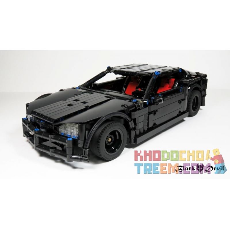 REBRICKABLE MOC-5499 5499 MOC5499 non Lego QUỶ ĐEN bộ đồ chơi xếp lắp ráp ghép mô hình Technic BLACK DEVIL Kỹ Thuật Công Nghệ Cao Mô Hình Phương Tiện 961 khối