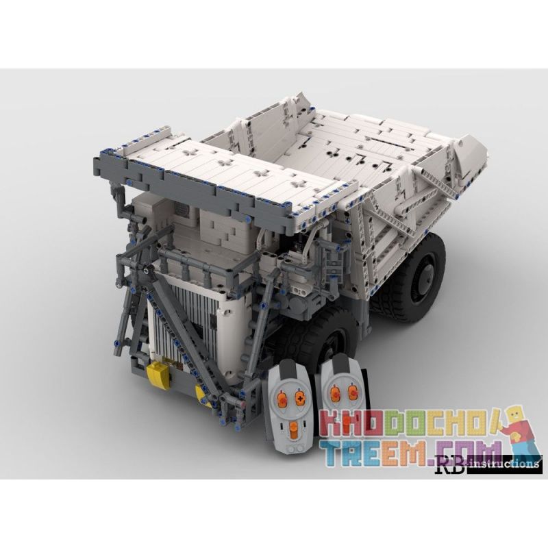 REBRICKABLE MOC-29699 29699 MOC29699 non Lego XE TẢI KHAI THÁC T284 bộ đồ chơi xếp lắp ráp ghép mô hình Technic MINING TRUCK T284 Kỹ Thuật Công Nghệ Cao Mô Hình Phương Tiện 1911 khối