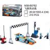 SLUBAN M38-B0762 B0762 0762 M38B0762 38-B0762 non  VƯỢT QUA VẠCH ĐÍCH bộ đồ chơi xếp lắp ráp ghép mô hình Speed Champions Racing Cars Đua Xe Công Thức 210 khối