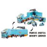 SLUBAN M38-B0766 B0766 0766 M38B0766 38-B0766 non  NGƯỜI VẬN CHUYỂN AURORA bộ đồ chơi xếp lắp ráp ghép mô hình Speed Champions Racing Cars Đua Xe Công Thức 1044 khối