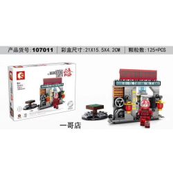 SEMBO 107016 107017 107018 107011 107012 107013 107014 107015 non  HẦM NGỤC 8 TRONG 1 bộ đồ chơi xếp lắp ráp ghép mô hình The Wandering Earth 8IN1 THE UNDERGROUND CITY Lưu Lạc Địa Cầu 1087 khối