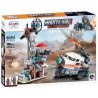 Winner 8054 non  TRẠM BƠM WASTELAND bộ đồ chơi xếp lắp ráp ghép mô hình Waste Soil Thế Giới Rác 256 khối