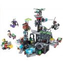 Winner 8059 non Lego CHIẾN TRANH ĐẤT HOANG 8059 bộ đồ chơi xếp lắp ráp ghép mô hình Waste Soil Thế Giới Rác 550 khối