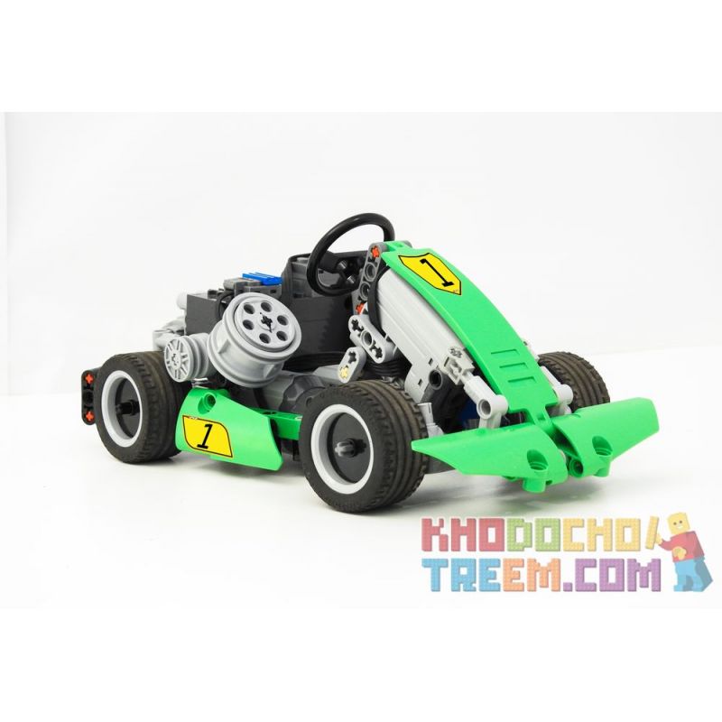 MouldKing 18026 Mould King 18026 REBRICKABLE MOC-8322 8322 MOC8322 non Lego BUWIZZ TỪ XA KART bộ đồ chơi xếp lắp ráp ghép mô hình Technic RC KARTING (BUWIZZ) Kỹ Thuật Công Nghệ Cao Mô Hình Phương Tiện 223 khối