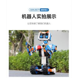 MouldKing 13063 Mould King 13063 non  LẬP TRÌNH ROBOT bộ đồ chơi xếp lắp ráp ghép mô hình  AIMUBOT Kỹ Thuật Công Nghệ Cao Mô Hình Phương Tiện 635 khối