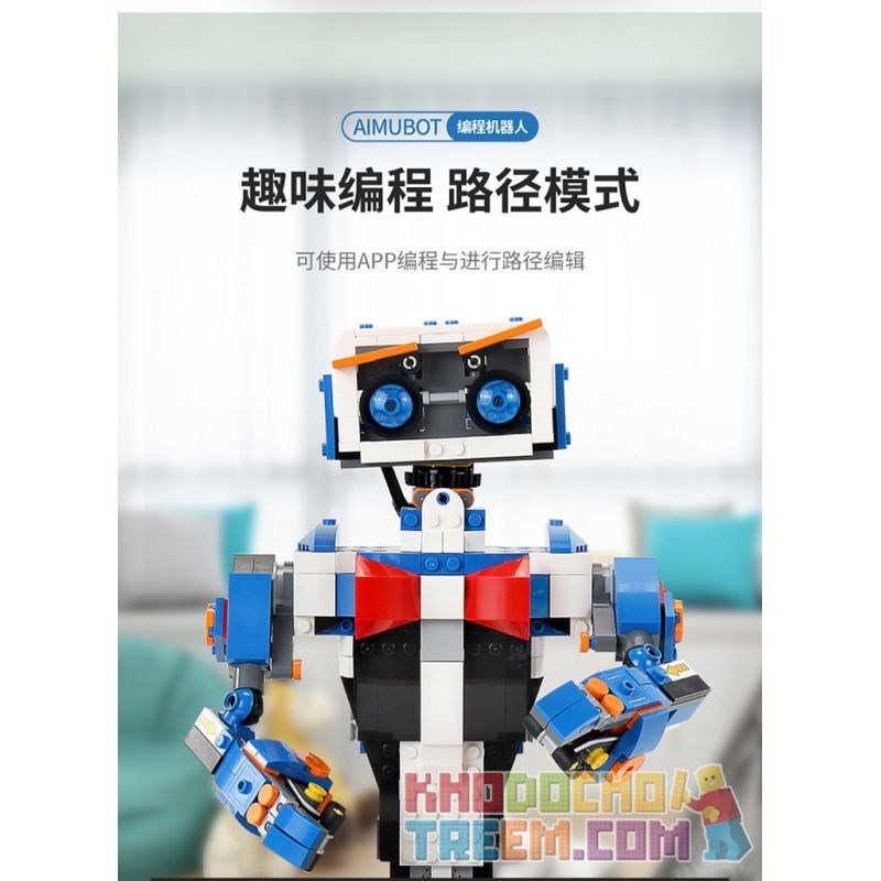 MouldKing 13063 Mould King 13063 non  LẬP TRÌNH ROBOT bộ đồ chơi xếp lắp ráp ghép mô hình  AIMUBOT Kỹ Thuật Công Nghệ Cao Mô Hình Phương Tiện 635 khối