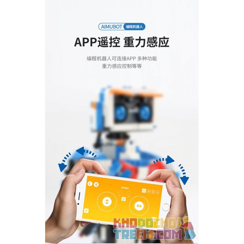 MouldKing 13063 Mould King 13063 non  LẬP TRÌNH ROBOT bộ đồ chơi xếp lắp ráp ghép mô hình  AIMUBOT Kỹ Thuật Công Nghệ Cao Mô Hình Phương Tiện 635 khối