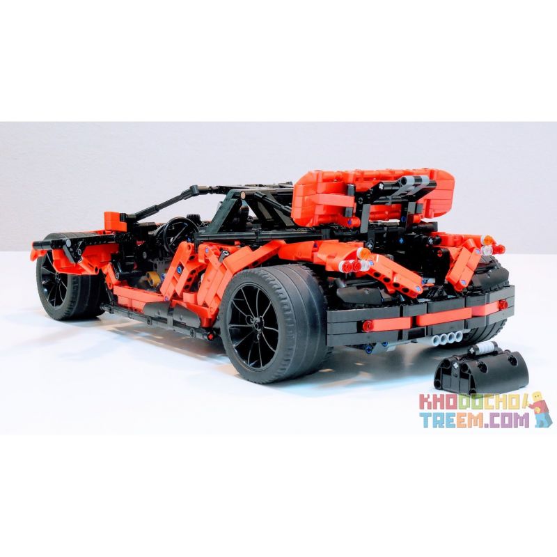 REBRICKABLE MOC-19704 19704 MOC19704 MOC-19705 19705 MOC19705 non  SIÊU XE ĐẦU RẮN 1 9 tỷ lệ 1:9 bộ đồ chơi xếp lắp ráp ghép mô hình  HAMMERHEAD - RUGGED SUPERCAR (1:9 SCALE) Kỹ Thuật Công Nghệ Cao Mô Hình Phương Tiện 2737 khối