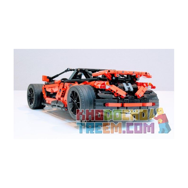 REBRICKABLE MOC-19704 19704 MOC19704 MOC-19705 19705 MOC19705 non  SIÊU XE ĐẦU RẮN 1 9 tỷ lệ 1:9 bộ đồ chơi xếp lắp ráp ghép mô hình  HAMMERHEAD - RUGGED SUPERCAR (1:9 SCALE) Kỹ Thuật Công Nghệ Cao Mô Hình Phương Tiện 2737 khối