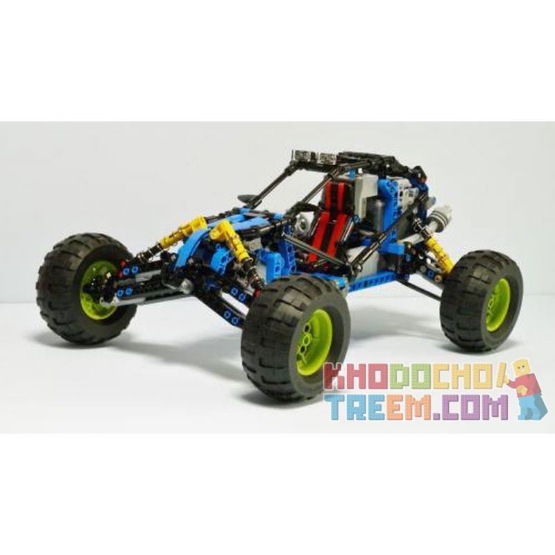 KAIYU K96116 96116 MouldKing 18018 Mould King 18018 REBRICKABLE MOC-3028 3028 MOC3028 non Lego ATV TIA CHỚP XANH bộ đồ chơi xếp lắp ráp ghép mô hình Technic BLUE LIGHTNING BUGGY Kỹ Thuật Công Nghệ Cao Mô Hình Phương Tiện 471 khối