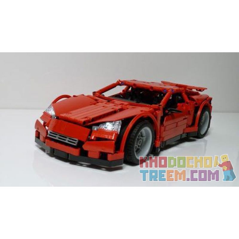 REBRICKABLE MOC-2160 2160 MOC2160 non Lego SIÊU XE bộ đồ chơi xếp lắp ráp ghép mô hình Technic SUPERCAR Kỹ Thuật Công Nghệ Cao Mô Hình Phương Tiện 1014 khối