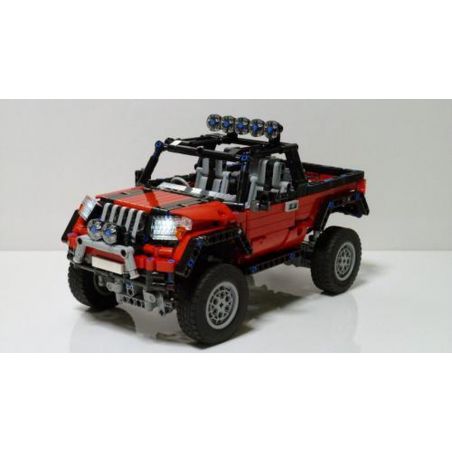 REBRICKABLE MOC-2067 2067 MOC2067 non  XE BÁN TẢI LÁI TOÀN THỜI GIAN bộ đồ chơi xếp lắp ráp ghép mô hình  AWD PICKUP TRUCK Kỹ Thuật Công Nghệ Cao Mô Hình Phương Tiện 983 khối
