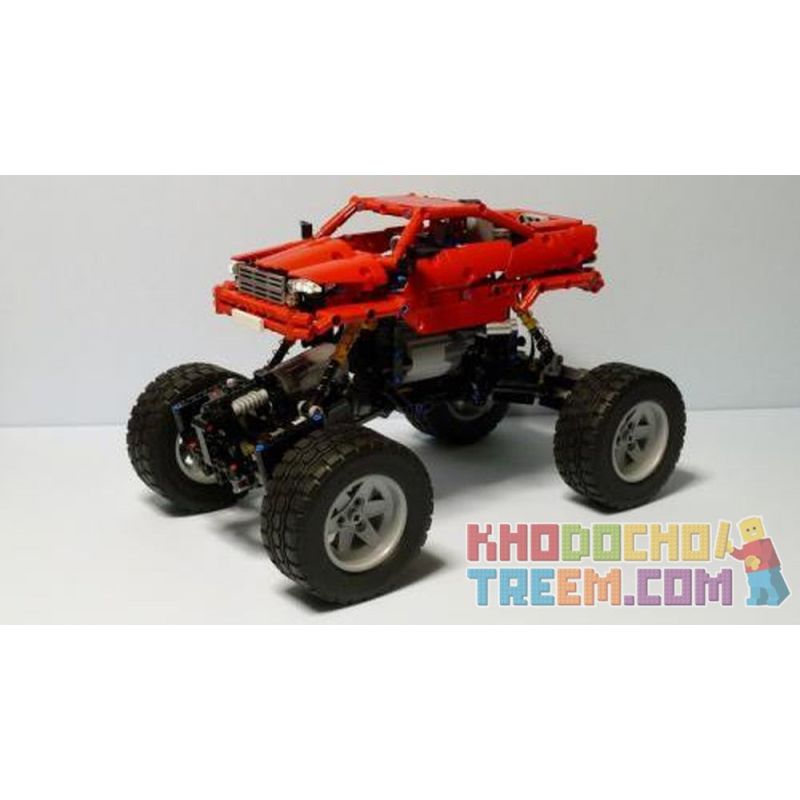 REBRICKABLE MOC-2041 2041 MOC2041 non Lego CÂY LEO ĐÁ bộ đồ chơi xếp lắp ráp ghép mô hình Technic ROCK CRAWLER Kỹ Thuật Công Nghệ Cao Mô Hình Phương Tiện 838 khối