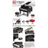 BALODY 20025 HAPPY BUILD XQGQ-01D YC-21003 21003 YC21003 non  PIANO MƠ MỘNG bộ đồ chơi xếp lắp ráp ghép mô hình Creator A DREAM Sáng Tạo 2436 khối