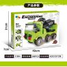 QIZHILE 31004 31005 31006 31007 31008 non  5 LOẠI XE TRỘN MÁY XÚC CẨU ỦI BEN bộ đồ chơi xếp lắp ráp ghép mô hình Transformers ENGINEERING Robot Đại Chiến Người Máy Biến Hình 1721 khối