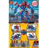 LQS 7812 non  NHỆN PHANTOM MECH bộ đồ chơi xếp lắp ráp ghép mô hình Super Heroes Siêu Nhân Anh Hùng 743 khối