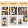 SHENZHEN RAEL ENTERTAINMENT 10009 ZHEGAO QL0919 0919 non  PHÒNG THÍ NGHIỆM GÓC TRUNG TÂM MUA SẮM bộ đồ chơi xếp lắp ráp ghép mô hình Creator LAB、CORNER MALL Sáng Tạo 3474 khối