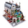 ZHEGAO QL0920 0920 non  NHÀ HÀNG LÃNG MẠN bộ đồ chơi xếp lắp ráp ghép mô hình Creator Sáng Tạo 3577 khối