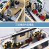 ZHEGAO QL0922 0922 non  TRUNG TÂM THƯƠNG MẠI CHÂU bộ đồ chơi xếp lắp ráp ghép mô hình Creator EUROPEAN MALL Sáng Tạo 2039 khối