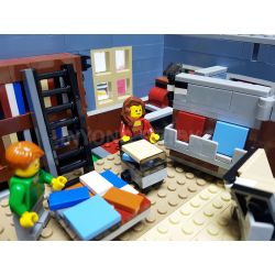 REBRICKABLE MOC-18923 18923 MOC18923 ZHEGAO QL0925 0925 non  HIỆU SÁCH (TRONG BỘ 10218 CỬA HÀNG THÚ CƯNG) bộ đồ chơi xếp lắp ráp ghép mô hình Modular Buildings BOOK SHOP Mô Hình Nhà Cửa 1969 khối REBRICKABLE MOC-18923 18923 MOC18923 ZHEGAO QL0925 0925 non  HIỆU SÁCH (TRONG BỘ 10218 CỬA HÀNG THÚ CƯNG) bộ đồ chơi xếp lắp ráp ghép mô hình Modular Buildings BOOK SHOP Mô Hình Nhà Cửa 1969 khối