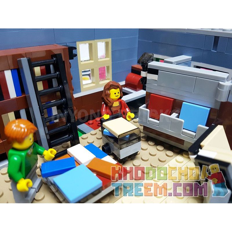 REBRICKABLE MOC-18923 18923 MOC18923 ZHEGAO QL0925 0925 non  HIỆU SÁCH (TRONG BỘ 10218 CỬA HÀNG THÚ CƯNG) bộ đồ chơi xếp lắp ráp ghép mô hình Modular Buildings BOOK SHOP Mô Hình Nhà Cửa 1969 khối REBRICKABLE MOC-18923 18923 MOC18923 ZHEGAO QL0925 0925 non  HIỆU SÁCH (TRONG BỘ 10218 CỬA HÀNG THÚ CƯNG) bộ đồ chơi xếp lắp ráp ghép mô hình Modular Buildings BOOK SHOP Mô Hình Nhà Cửa 1969 khối