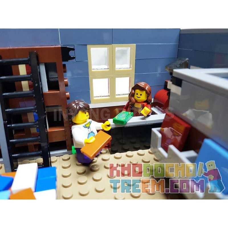 REBRICKABLE MOC-18923 18923 MOC18923 ZHEGAO QL0925 0925 non  HIỆU SÁCH (TRONG BỘ 10218 CỬA HÀNG THÚ CƯNG) bộ đồ chơi xếp lắp ráp ghép mô hình Modular Buildings BOOK SHOP Mô Hình Nhà Cửa 1969 khối REBRICKABLE MOC-18923 18923 MOC18923 ZHEGAO QL0925 0925 non  HIỆU SÁCH (TRONG BỘ 10218 CỬA HÀNG THÚ CƯNG) bộ đồ chơi xếp lắp ráp ghép mô hình Modular Buildings BOOK SHOP Mô Hình Nhà Cửa 1969 khối