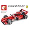 SEMBO 701351 non  PHIÊN BẢN ĐUA PHƯƠNG TRÌNH FERRARI FRR-F1 bộ đồ chơi xếp lắp ráp ghép mô hình Speed Champions Racing Cars Đua Xe Công Thức 310 khối