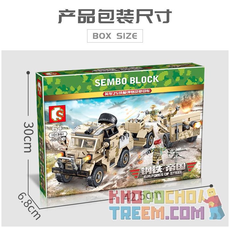IBLOCK PL-920-171 920-171 PL920-171 SEMBO 101361 non  PHÁO VÀ MÁY KÉO 25 POUNDER CỦA ANH bộ đồ chơi xếp lắp ráp ghép mô hình Empires Of Steel Đế Chế Thép 464 khối