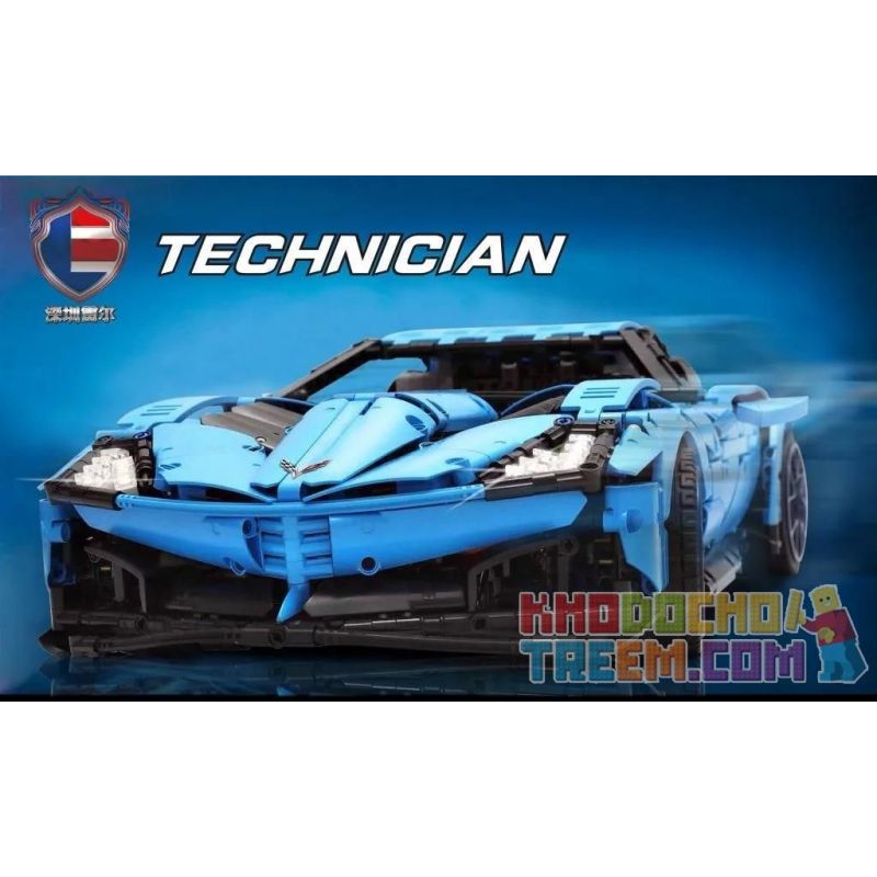 CAROLINE CJ-2004 2004 CJ2004 REBRICKABLE MOC-31189 31189 MOC31189 SHENZHEN RAEL ENTERTAINMENT LE-J906 J906 LEJ906 non  TÀU HỘ TỐNG CORVETTE GRAND SPORT bộ đồ chơi xếp lắp ráp ghép mô hình  IL TORO AZZURRO Kỹ Thuật Công Nghệ Cao Mô Hình Phương Tiện 2585 khối
