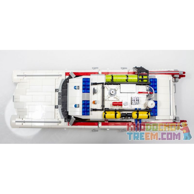 REBRICKABLE MOC-30590 30590 MOC30590 non  XE MA ECTO 1 bộ đồ chơi xếp lắp ráp ghép mô hình Creator Sáng Tạo 1883 khối
