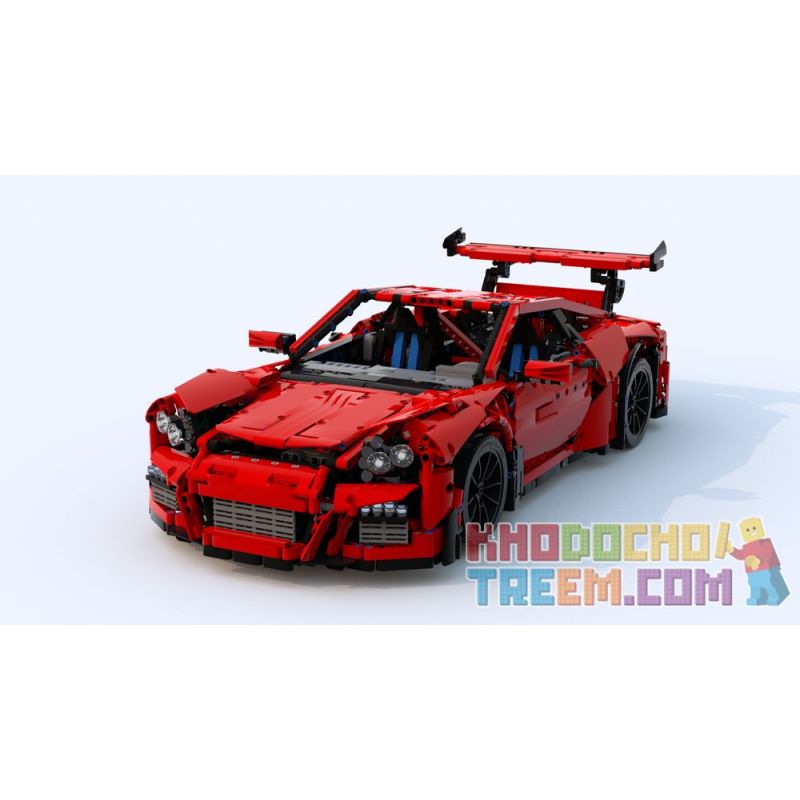 REBRICKABLE MOC-9351 9351 MOC9351 Xếp hình kiểu Lego TECHNIC Porsche 911gt3rs Customized Porsche 911gt3rs tùy chỉnh 3106 khối REBRICKABLE MOC-9351 9351 MOC9351 Xếp hình kiểu Lego TECHNIC Porsche 911gt3rs Customized Porsche 911gt3rs tùy chỉnh 3106 khối