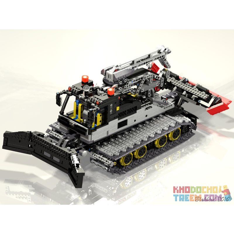 REBRICKABLE MOC-1237 1237 MOC1237 non Lego ĐỒ ỦI TUYẾT bộ đồ chơi xếp lắp ráp ghép mô hình Technic PRINOTH LEITWOLF (WITH DRUM WINCH) Kỹ Thuật Công Nghệ Cao Mô Hình Phương Tiện 2903 khối