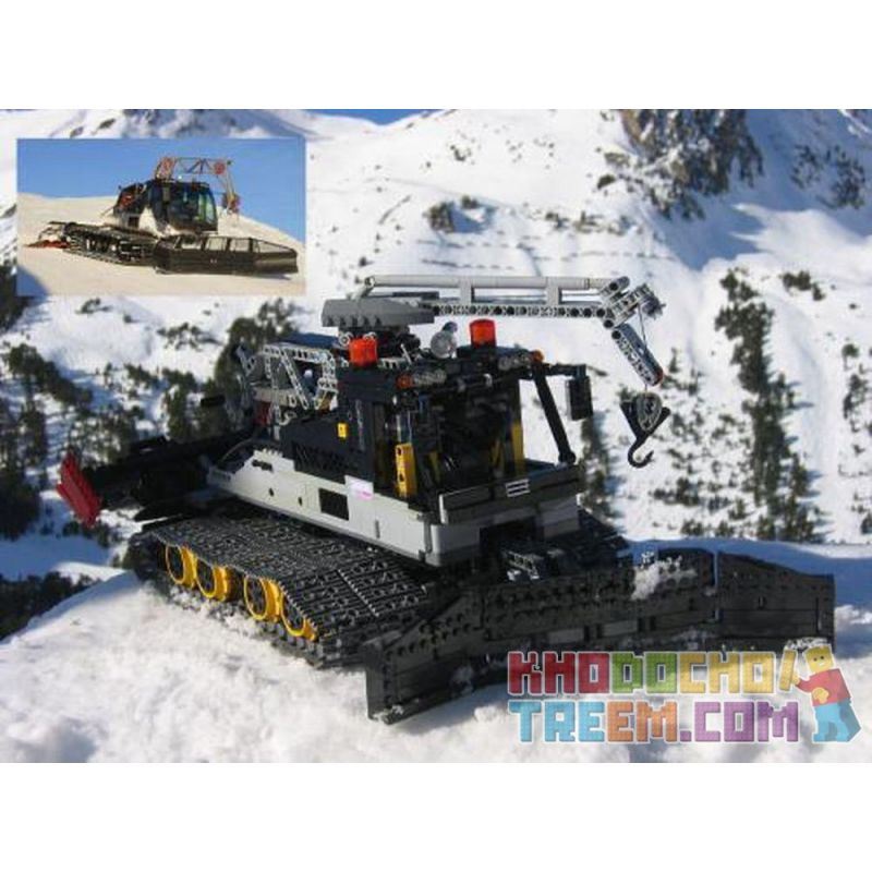 REBRICKABLE MOC-1237 1237 MOC1237 non  ĐỒ ỦI TUYẾT bộ đồ chơi xếp lắp ráp ghép mô hình  PRINOTH LEITWOLF (WITH DRUM WINCH) Kỹ Thuật Công Nghệ Cao Mô Hình Phương Tiện 2903 khối