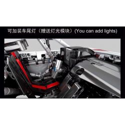 SEMBO 701023 non  AUDI R8 bộ đồ chơi xếp lắp ráp ghép mô hình  AUDI SPORT R8 Kỹ Thuật Công Nghệ Cao Mô Hình Phương Tiện 2768 khối