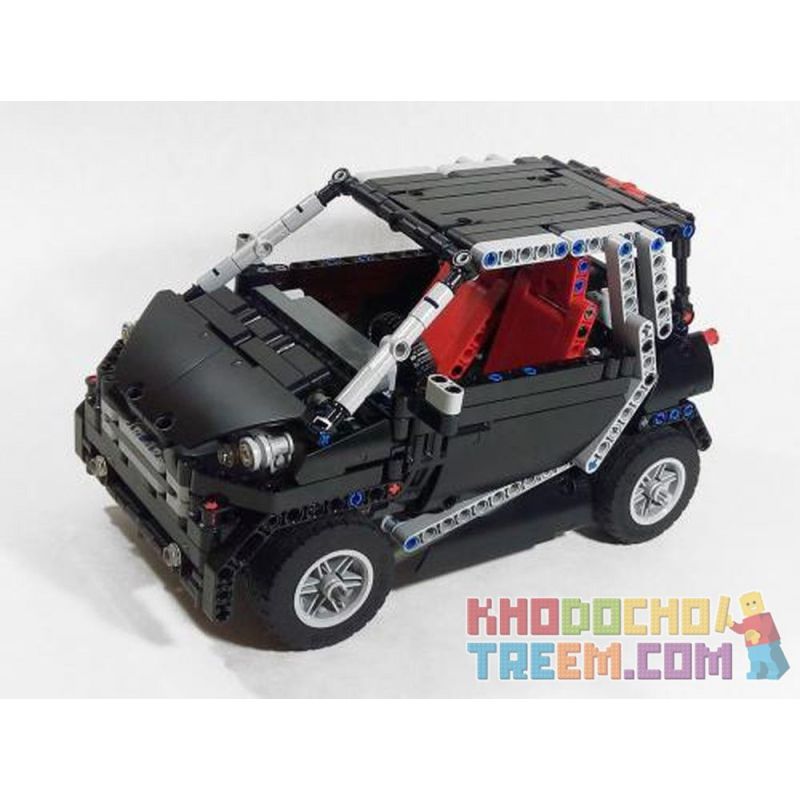 GBL KY1037 1037 REBRICKABLE MOC-2981 2981 MOC2981 non Lego FORTWO THÔNG MINH bộ đồ chơi xếp lắp ráp ghép mô hình Technic SMART FORTWO Kỹ Thuật Công Nghệ Cao Mô Hình Phương Tiện 761 khối