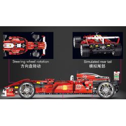 LIN07 0011 non  FERRARI 248 F1 1:11 tỷ lệ 1:11 bộ đồ chơi xếp lắp ráp ghép mô hình  Kỹ Thuật Công Nghệ Cao Mô Hình Phương Tiện 1275 khối