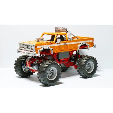 REBRICKABLE MOC-31327 31327 MOC31327 non  XE TẢI QUÁI VẬT SƯU TẦM bộ đồ chơi xếp lắp ráp ghép mô hình  VINTAGE MONSTER TRUCK Kỹ Thuật Công Nghệ Cao Mô Hình Phương Tiện 1683 khối