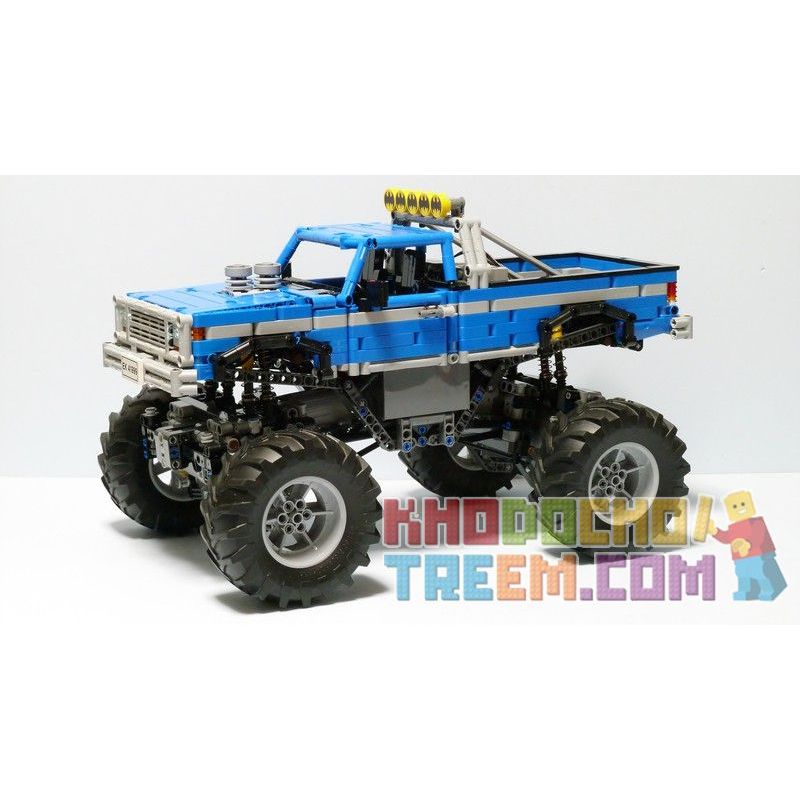 REBRICKABLE MOC-31327 31327 MOC31327 non  XE TẢI QUÁI VẬT SƯU TẦM bộ đồ chơi xếp lắp ráp ghép mô hình  VINTAGE MONSTER TRUCK Kỹ Thuật Công Nghệ Cao Mô Hình Phương Tiện 1683 khối
