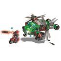 Winner 5101 non Lego TRỰC THĂNG GREEN EAGLE bộ đồ chơi xếp lắp ráp ghép mô hình Sharp Arrows Action SHARP ARROWS ACTION GREEN HAWK HELICOPTER Mũi Tên Nhọn 319 khối