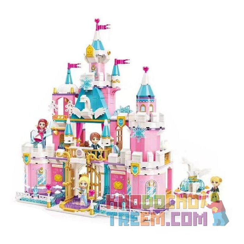 Enlighten 2616 Qman 2616 KEEPPLEY 2616 Xếp hình kiểu Lego PRINECESS LEAH Snow Swan Castle Lâu đài thiên nga tuyết 801 khối Enlighten 2616 Qman 2616 KEEPPLEY 2616 Xếp hình kiểu Lego PRINECESS LEAH Snow Swan Castle Lâu đài thiên nga tuyết 801 khối