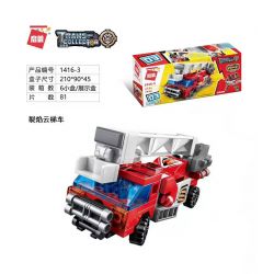 Enlighten 1416 Qman 1416 non  SỰ KẾT HỢP RỰC LỬA CỦA THẦN CHIẾN TRANH 6 XE CHỈ HUY ĐẤU CỨU HỎA CHÉM THANG CHIA ĐÔI CHỮA CHÁY XUNG TRỰC THĂNG TIÊN PHONG XẢ KHÓI BÃO bộ đồ chơi xếp lắp ráp ghép mô hình Transformers TRANS-COLLECTOR Robot Đại Chiến Người Máy Biến Hình 476 khối