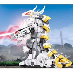 SEMBO 108623 non  GALATRON. bộ đồ chơi xếp lắp ráp ghép mô hình Ultraman ULTRAMAN HEROS Vệ Binh Vũ Trụ Siêu Nhân Điện Quang 538 khối