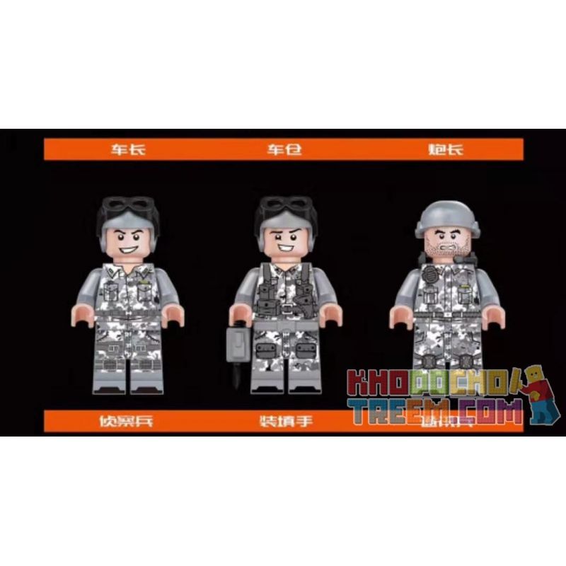 FORANGE FC6101 6101 non  XE TĂNG CHIẾN ĐẤU CHỦ LỰC 99A VOI MA MÚT bộ đồ chơi xếp lắp ráp ghép mô hình Military Army 99A MAIN BATTLE TANK Quân Sự Bộ Đội 1640 khối