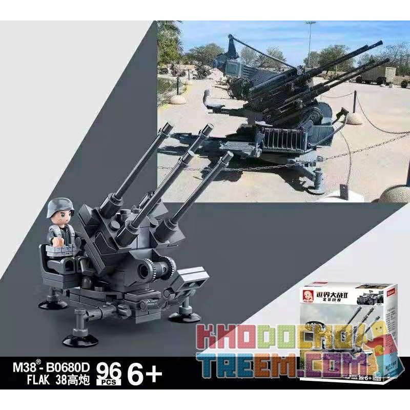 SLUBAN M38-B0680A B0680A 0680A M38B0680A 38-B0680A M38-B0680B B0680B 0680B M38B0680B 38-B0680B M38-B0680C B0680C 0680C M38B0680C 38-B0680C M38-B0680D B0680D 0680D M38B0680D 38-B0680D non  4 LOẠI PHƯƠNG TIỆN PHÒNG KHÔNG TÍCH HỢP bộ đồ chơi xếp lắp ráp ghép mô hình World War Ii Chiến Tranh Thế Giới Thứ 2 368 khối