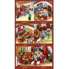 PanlosBrick 610009 Panlos Brick 610009 non  BỮA TỐI ĐÊM GIAO THỪA bộ đồ chơi xếp lắp ráp ghép mô hình 1559 khối
