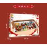 PanlosBrick 610009 Panlos Brick 610009 non  BỮA TỐI ĐÊM GIAO THỪA bộ đồ chơi xếp lắp ráp ghép mô hình 1559 khối