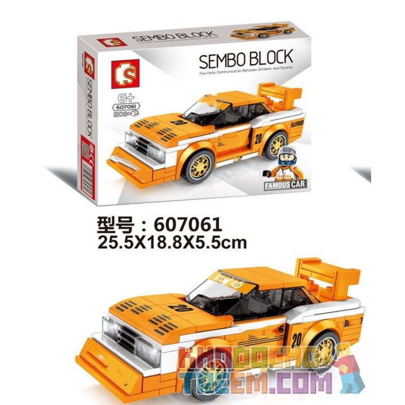 IBLOCK PL-920-134 920-134 PL920-134 SEMBO 607098 607061 SHENG YUAN SY 5056 non Lego NISSAN KY910 BIRD SUPER SILHOUETTE bộ đồ chơi xếp lắp ráp ghép mô hình Speed Champions Racing Cars Đua Xe Công Thức 209 khối